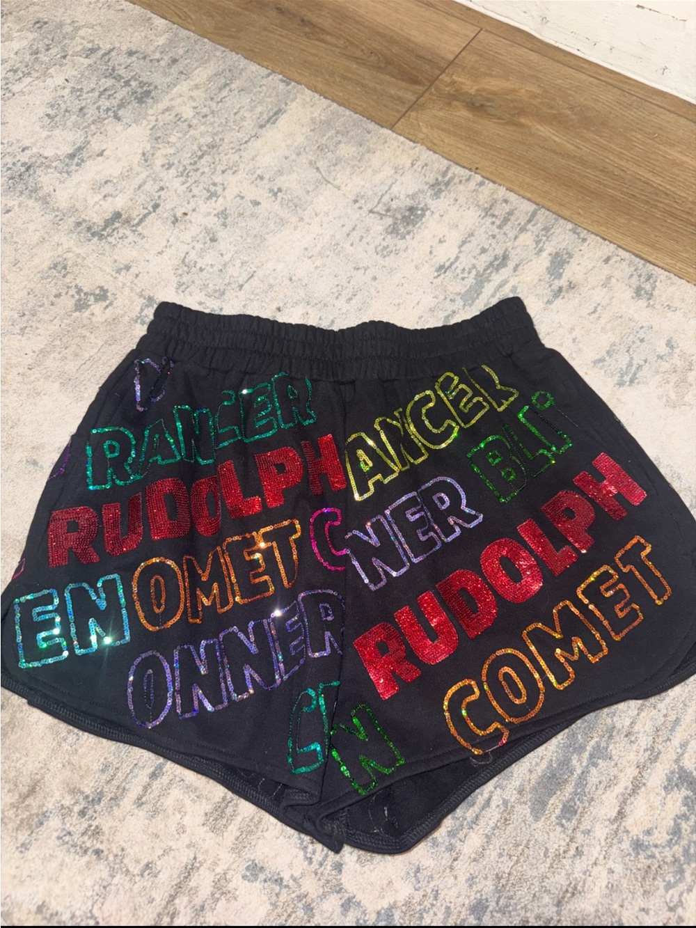QOS reindeer shorts